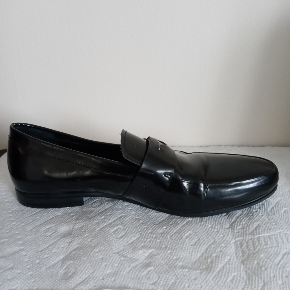 Black prada men's shoes